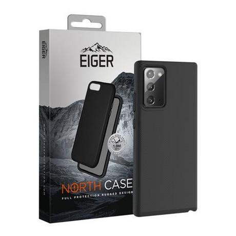 EIGER  Eiger Galaxy Note 20 North Case Premium Hybrid Schutzhülle Schwarz (EGCA00232) 