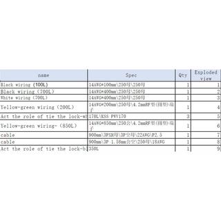 DOMYOS  Câble d'alimentation réparation vélo elliptique 