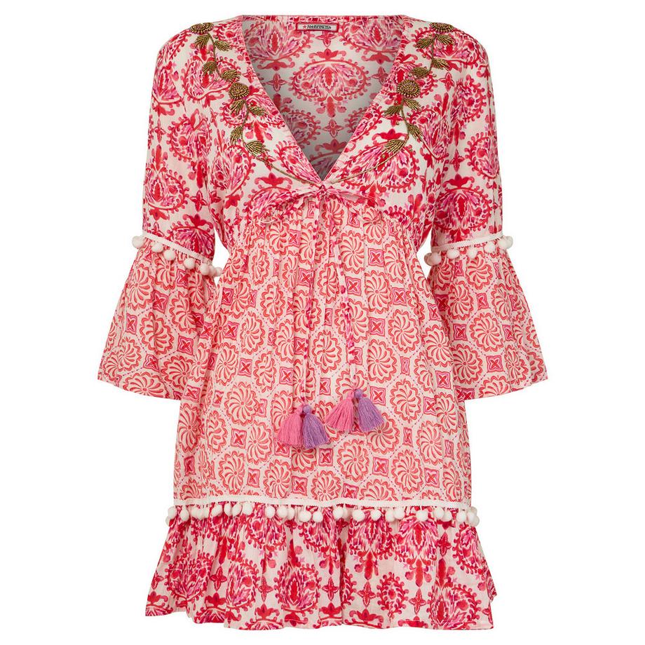 Joe Browns Baumwolltunika mit Quastenbesatz  