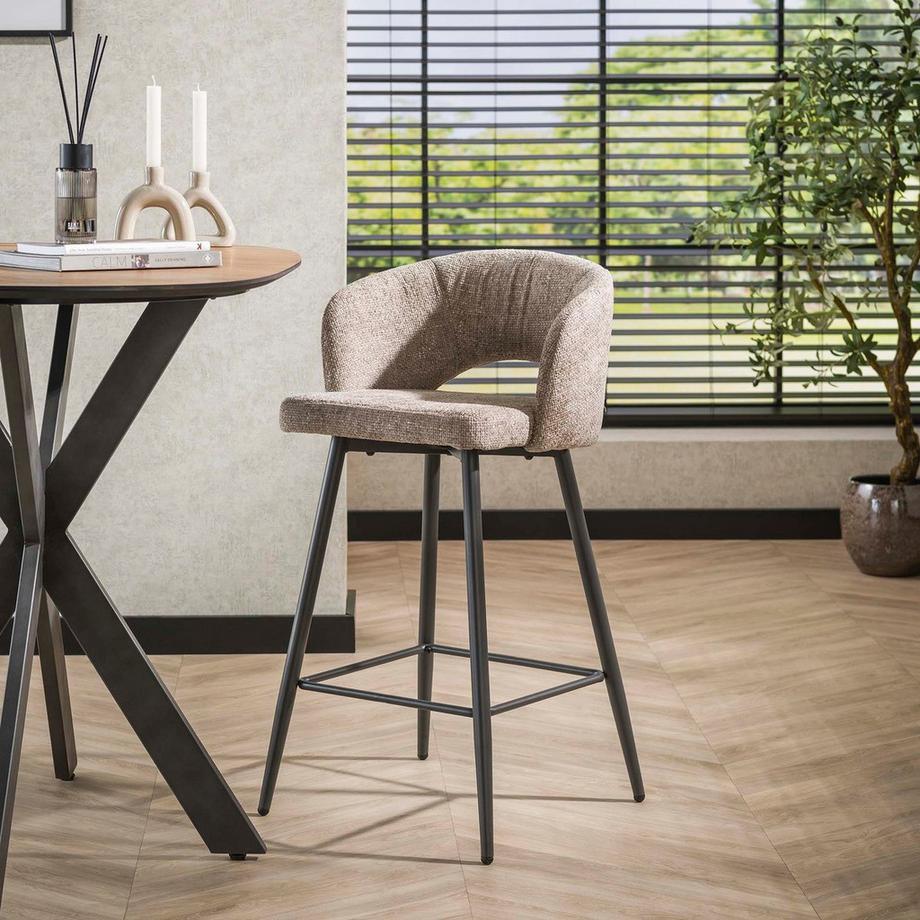 mutoni Sedia da bar Salon Tissee cargo sand  