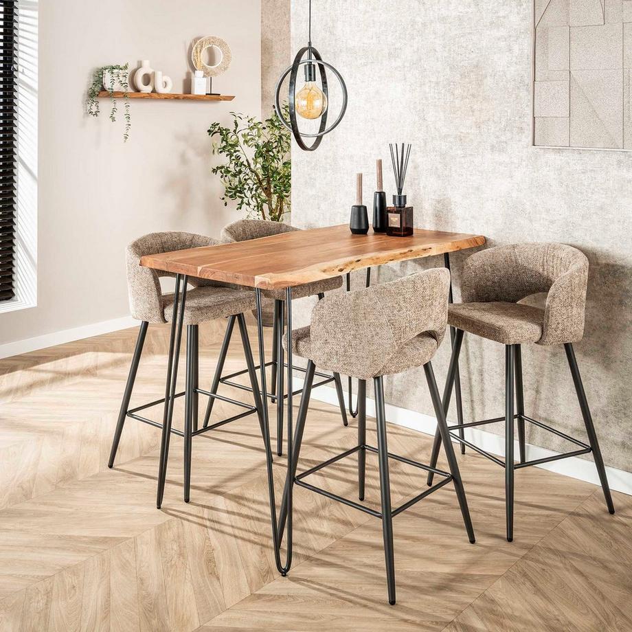 mutoni Sedia da bar Salon Tissee cargo sand  