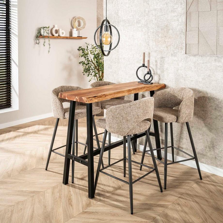 mutoni Sedia da bar Salon Tissee cargo sand  