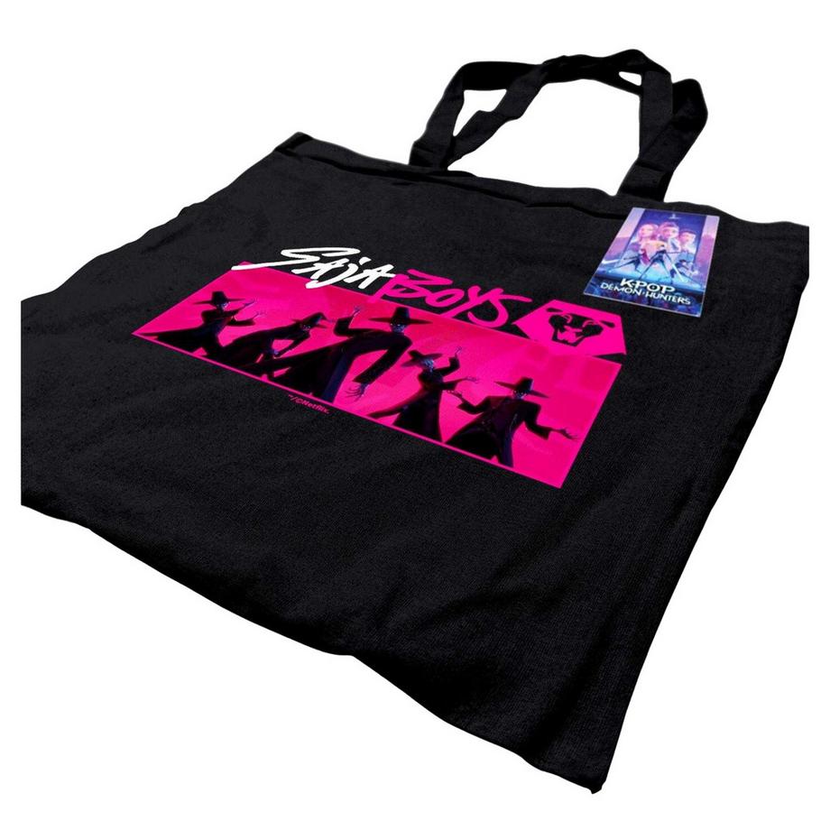 K-Pop Demon Hunters Tote Bag Motif Saja  
