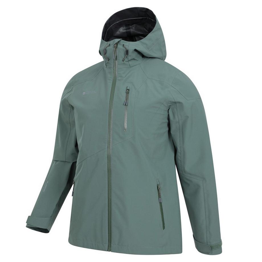 Mountain Warehouse Veste Imperméable Unie À Capuche Bachill  