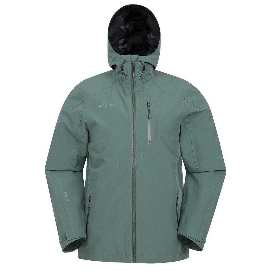 Veste Imperméable Unie À Capuche Bachill