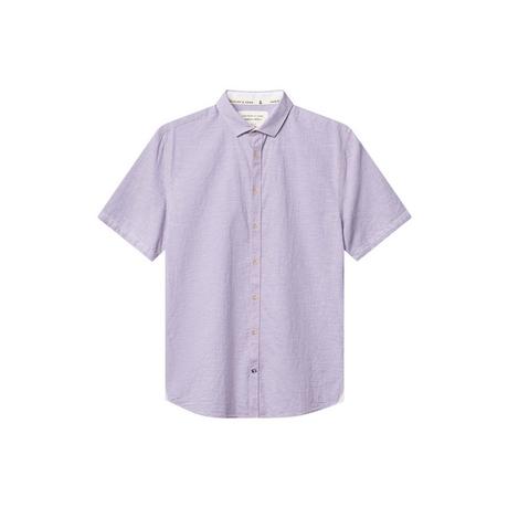 Colours & Sons Kurzarmhemd Leinenmischung Kent  