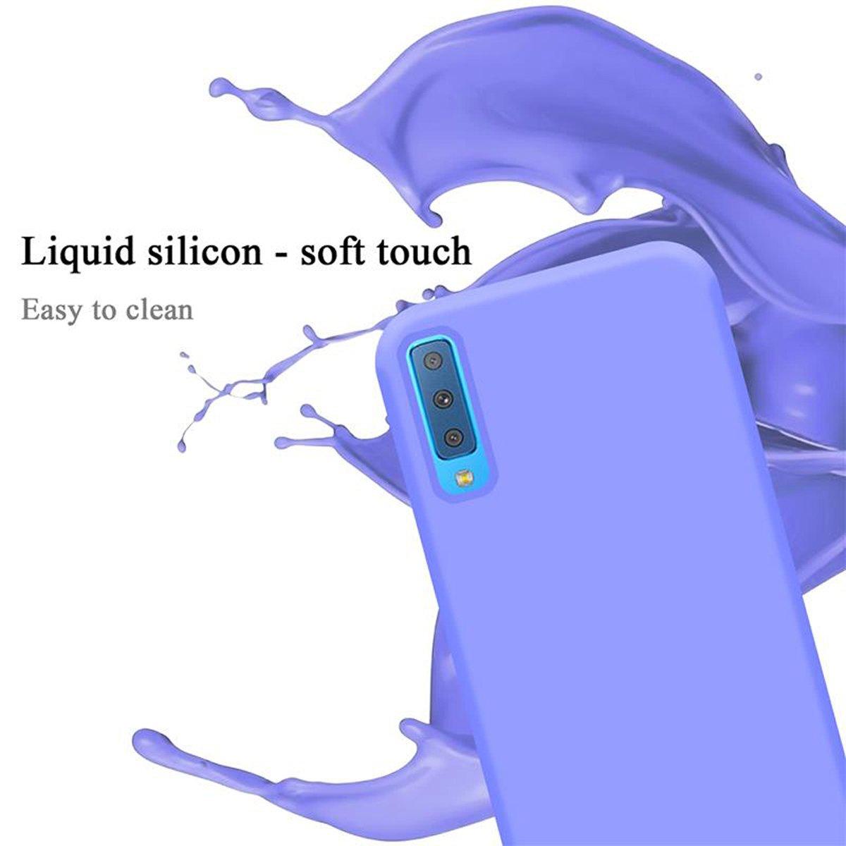 Cadorabo  Hülle für Samsung Galaxy A7 2018 TPU Silikon Liquid 