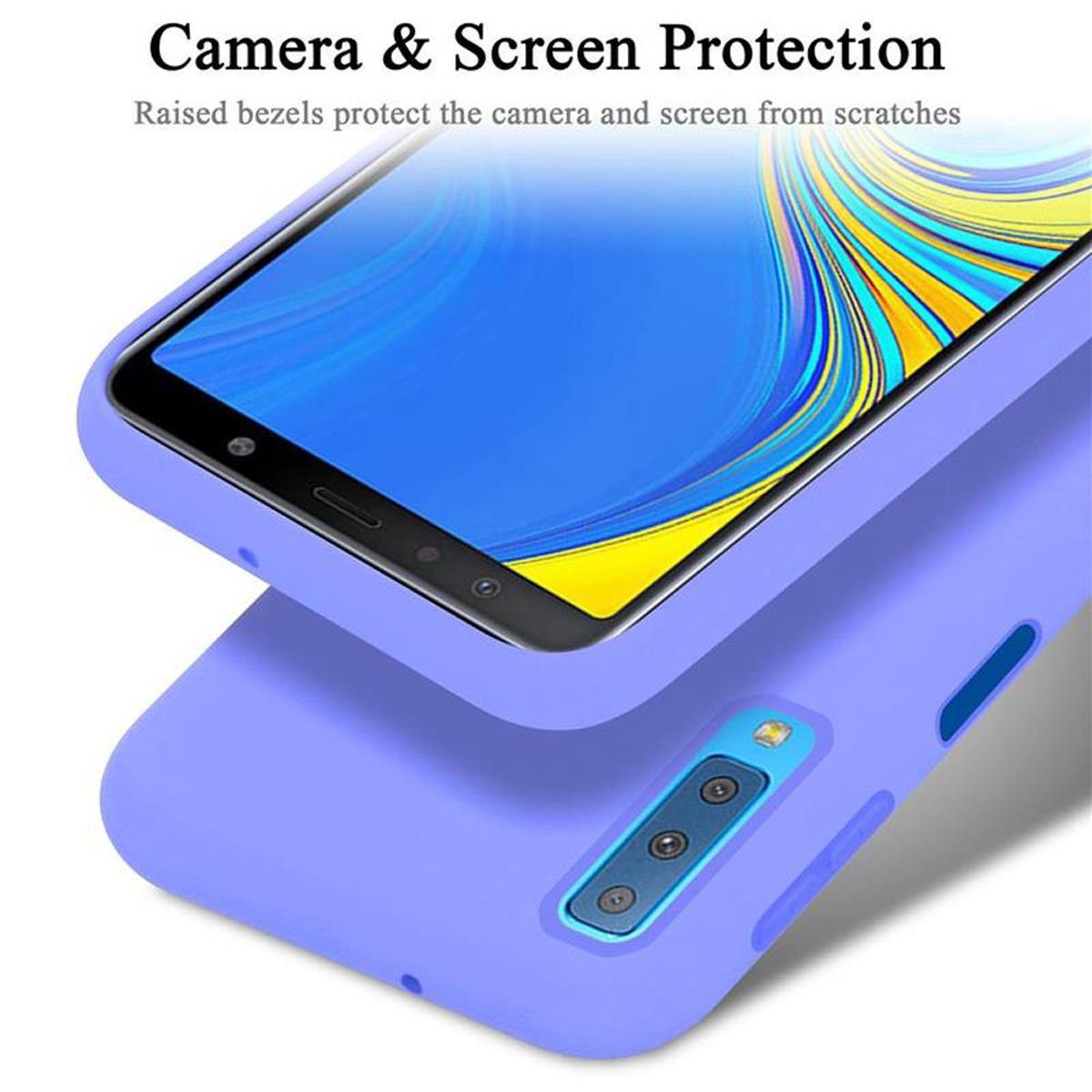 Cadorabo  Hülle für Samsung Galaxy A7 2018 TPU Silikon Liquid 