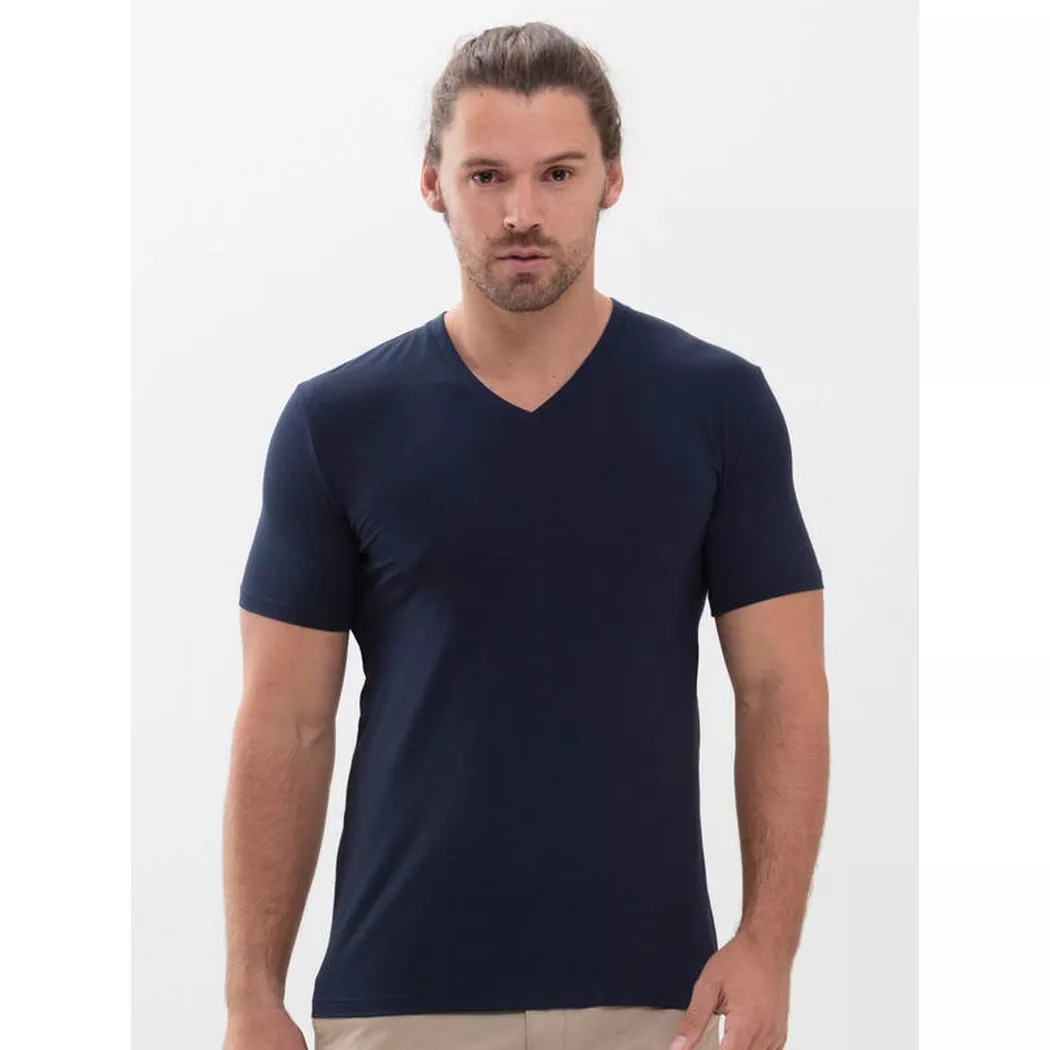 mey - Functionals Hybrid V-Shirt, L, Marine