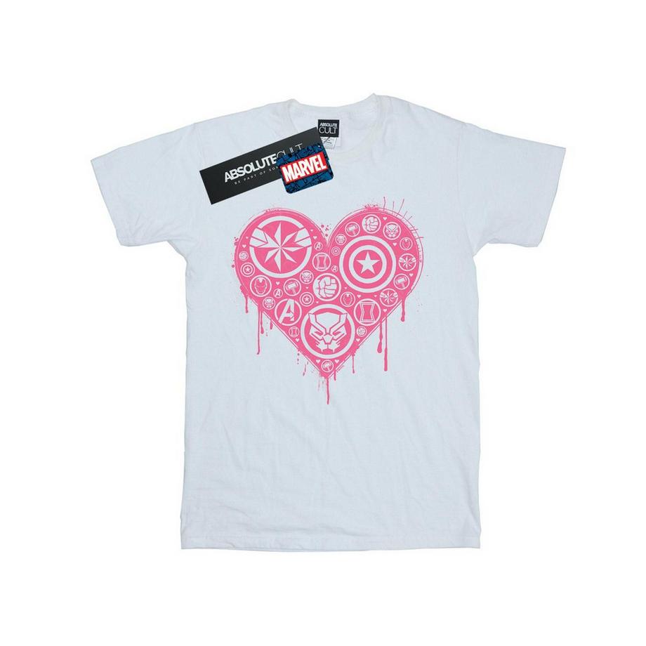 MARVEL  I Heart Avengers TShirt 