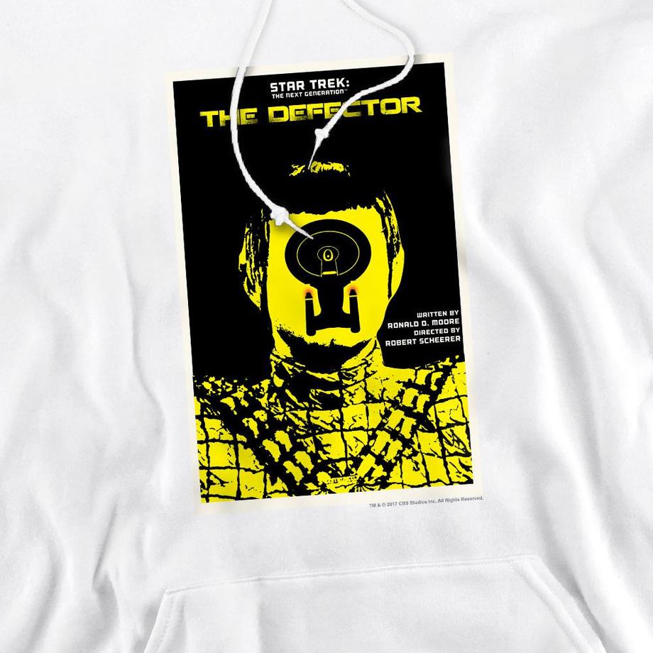 Star Trek The Next Generation Season 3 Episode 10 Felpa con cappuccio  