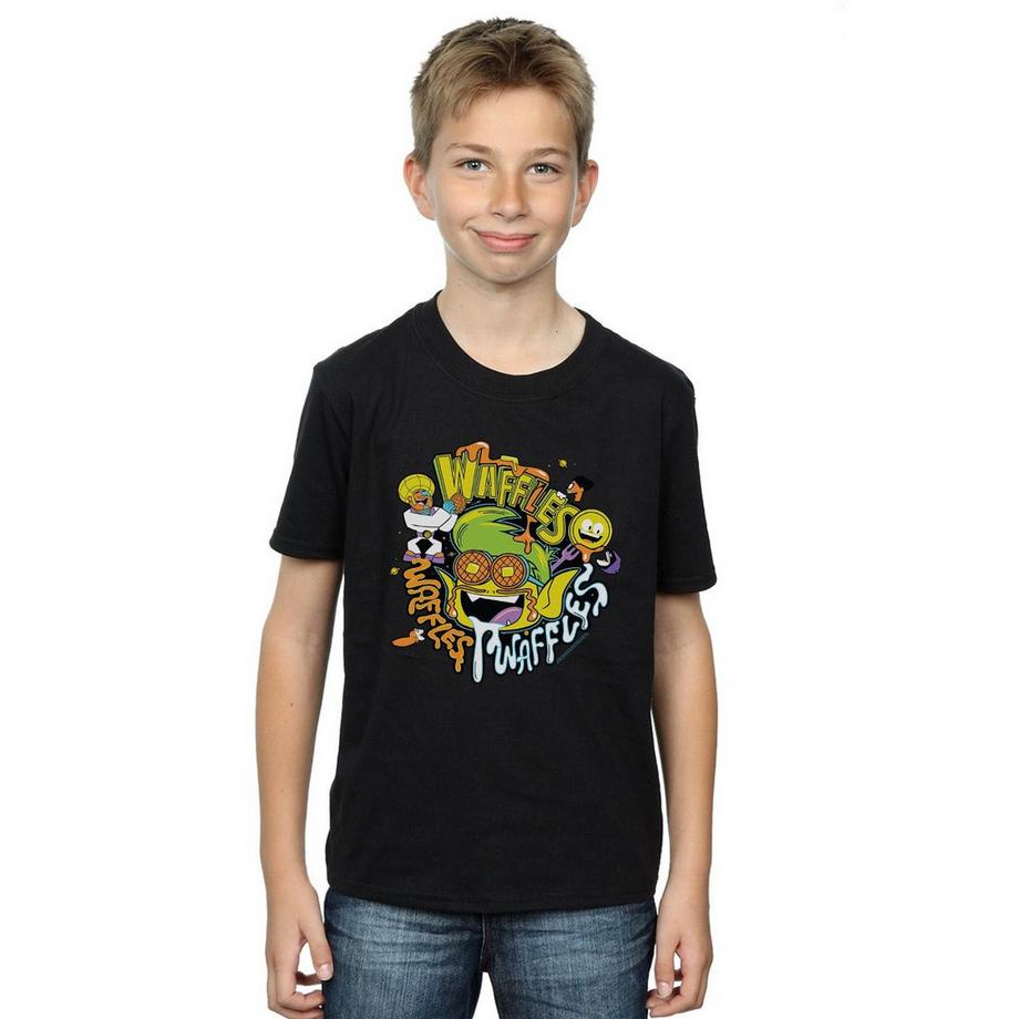 DC COMICS  Teen Titans Go Waffle Mania TShirt 