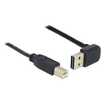 83542 USB Kabel 5 m USB 2.0 USB A USB B Schwarz