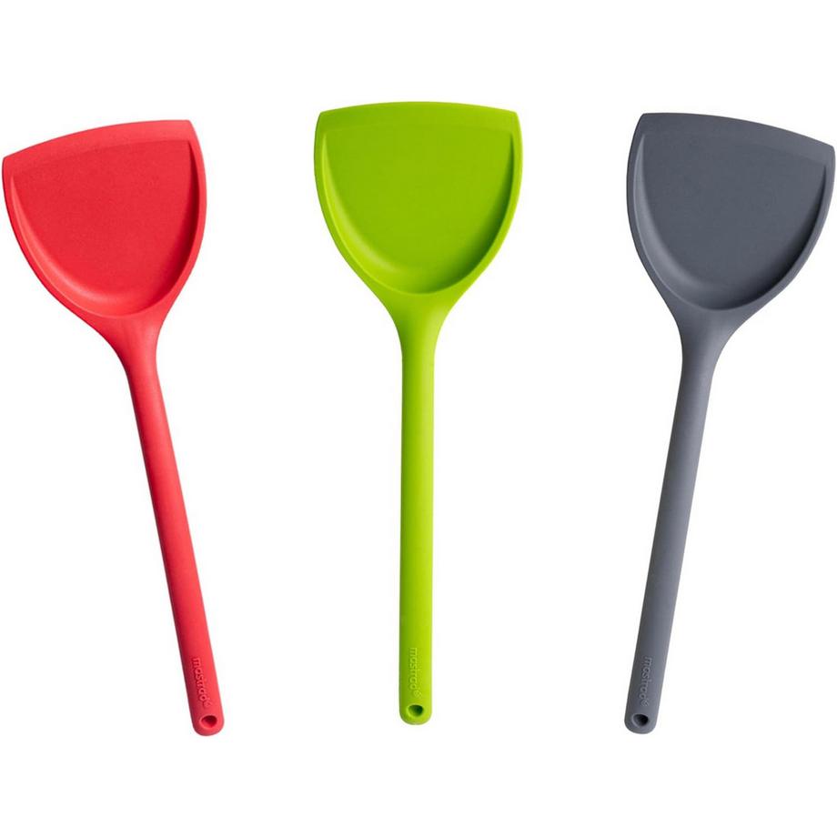 mastrad  Pfannenwender Wok Silikon Grau 
