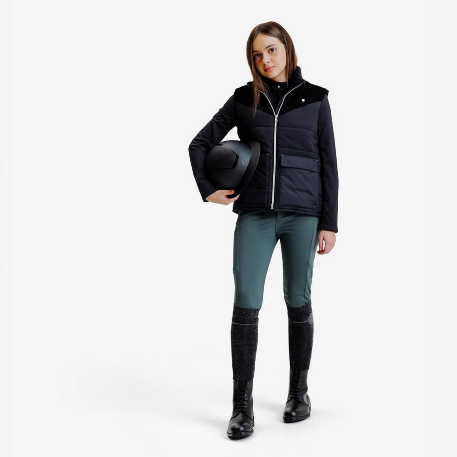 FOUGANZA  Gilet bambino equitazione poliestere 
