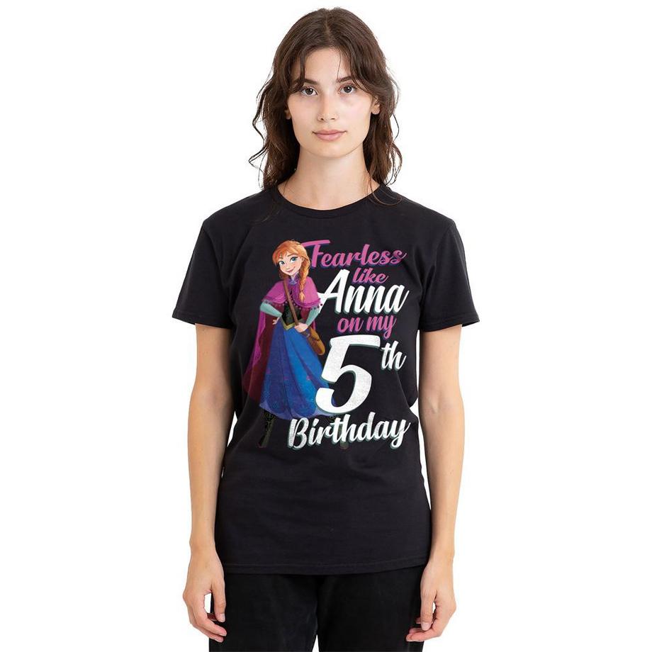 FROZEN Fearless Like Anna 5 Geburtstag T-Shirt  