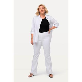 Ulla Popken  Pantalon classique en tissu bengaline 