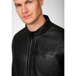 RICANO  Veste en cuir pour hommes Durano - blouson sportif avec col montant 