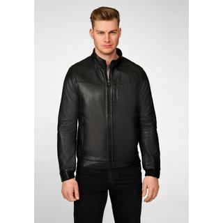 RICANO  Veste en cuir pour hommes Durano - blouson sportif avec col montant 