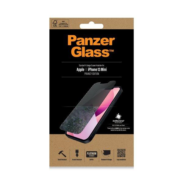 PanzerGlass  ® Privacy Displayschutzglas Apple iPhone 13 Pro Mini | Standard Fit 