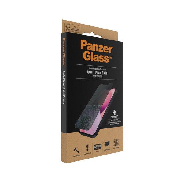 PanzerGlass  ® Privacy Displayschutzglas Apple iPhone 13 Pro Mini | Standard Fit 