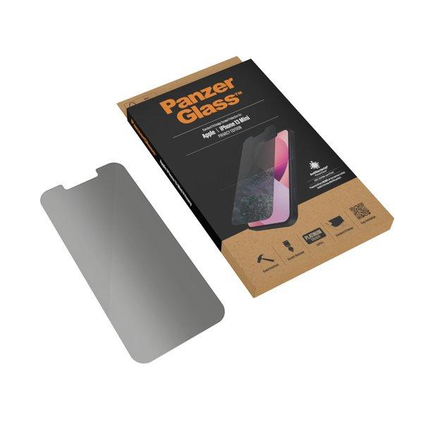 PanzerGlass  ® Privacy Displayschutzglas Apple iPhone 13 Pro Mini | Standard Fit 
