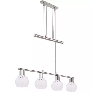 mutoni Lampada a sospensione Willy in metallo opaco 4xE27  