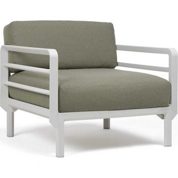 Gartensessel Maximo weissgrau