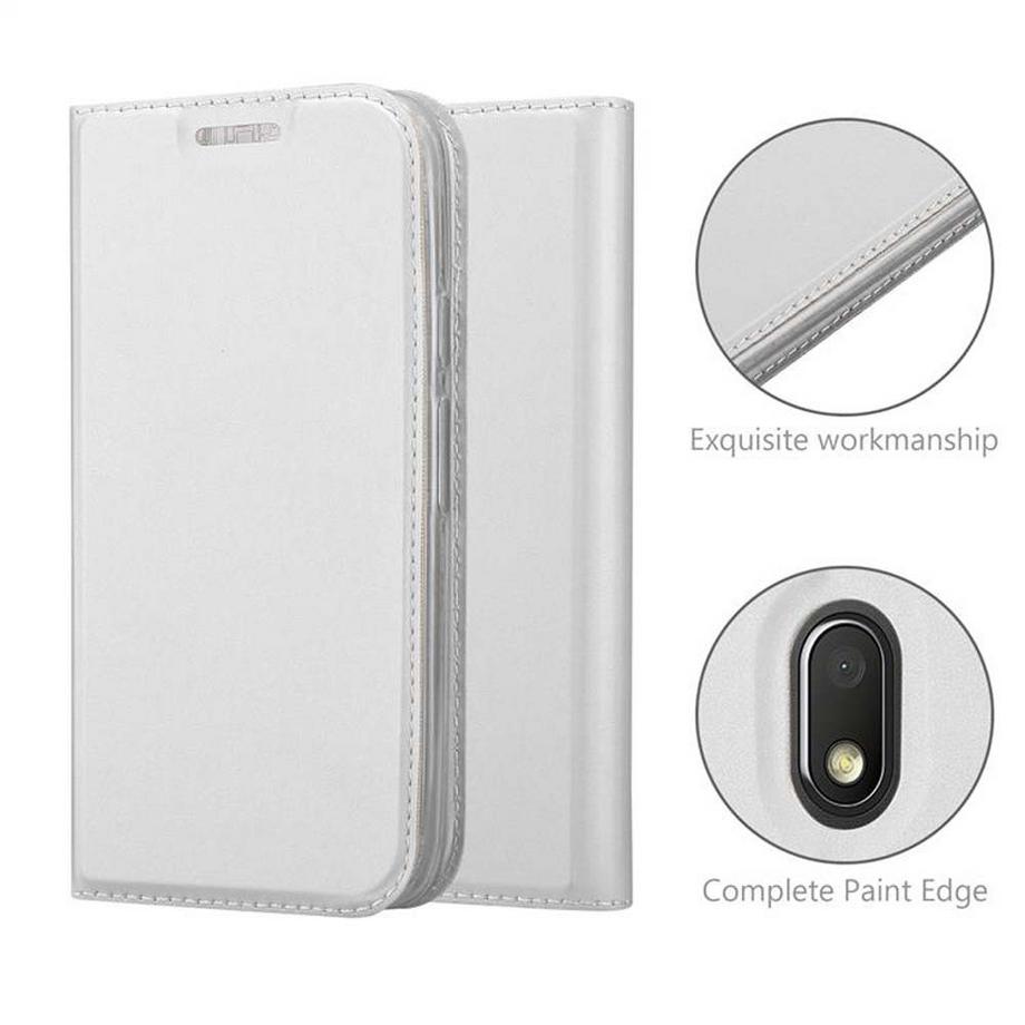 Cadorabo  Hülle für Motorola MOTO G4 PLAY Magnetverschluss, Kartenfach 