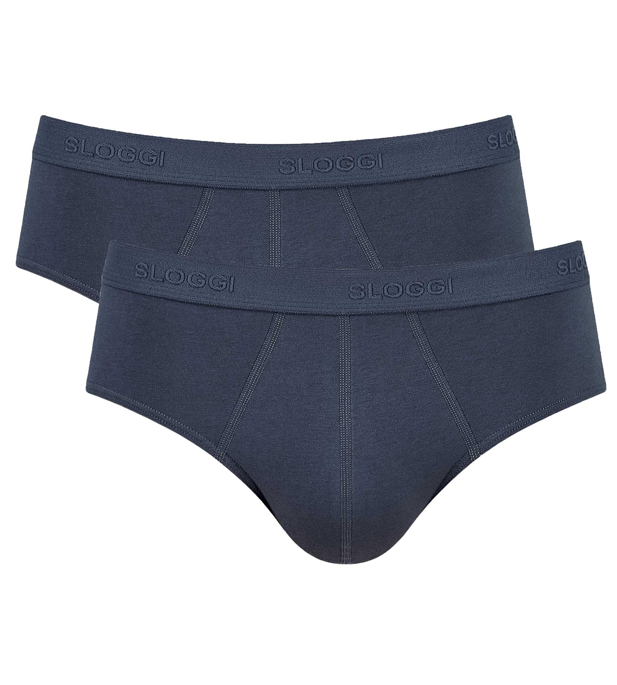 Sloggi Go Sense Tanga 2p Slip, Nero, M (Pacco da 2) Donna