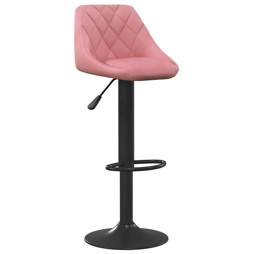 VidaXL Tabouret de bar velours  