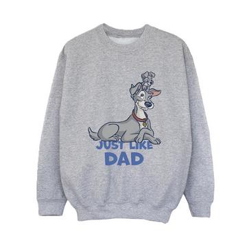 Lady And The Tramp Just Like Dad Sweatshirt