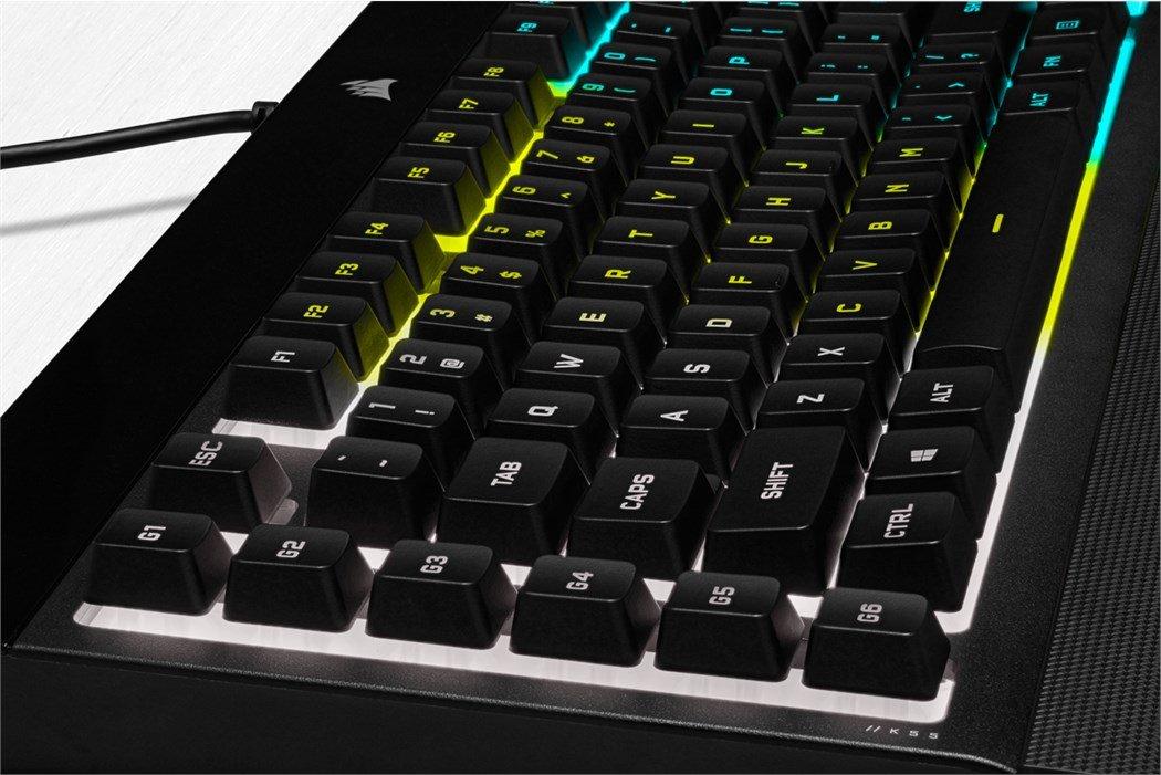 Corsair  K55 RGB Pro Gaming Tastatur - Schweiz 