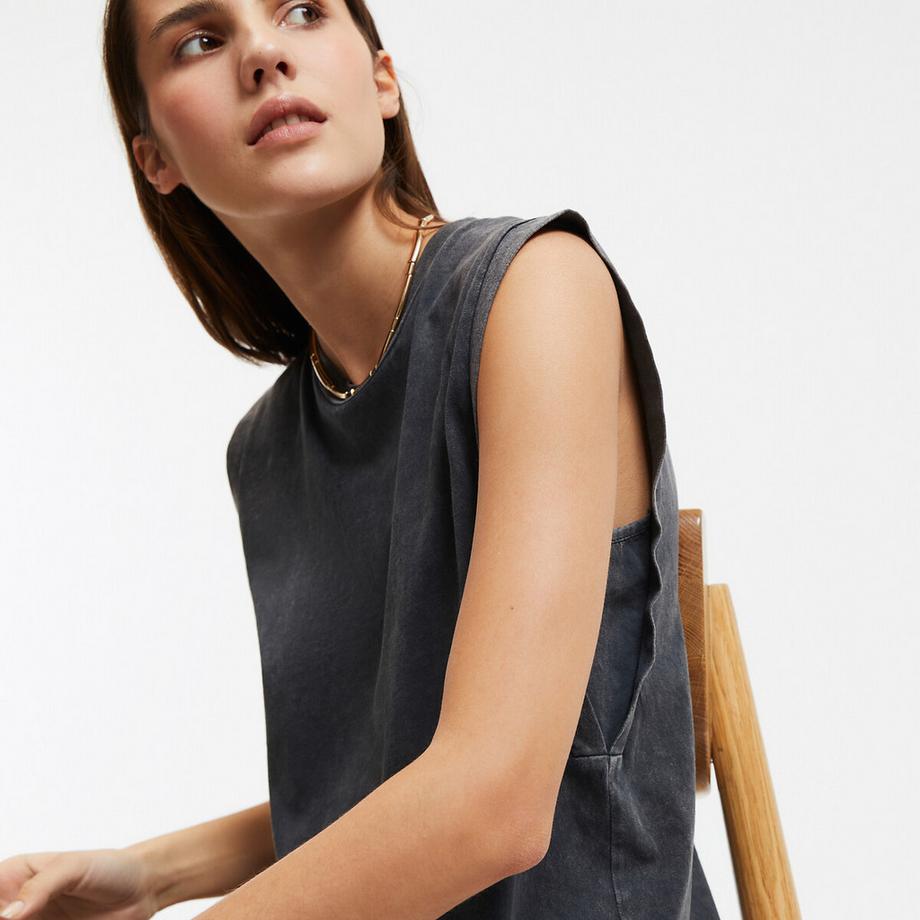 La Redoute Collections Langes ärmelloses Kleid  