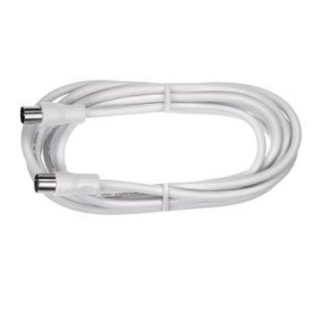 Axing  Axing BAK99996 câble coaxial 10 m IEC Blanc 