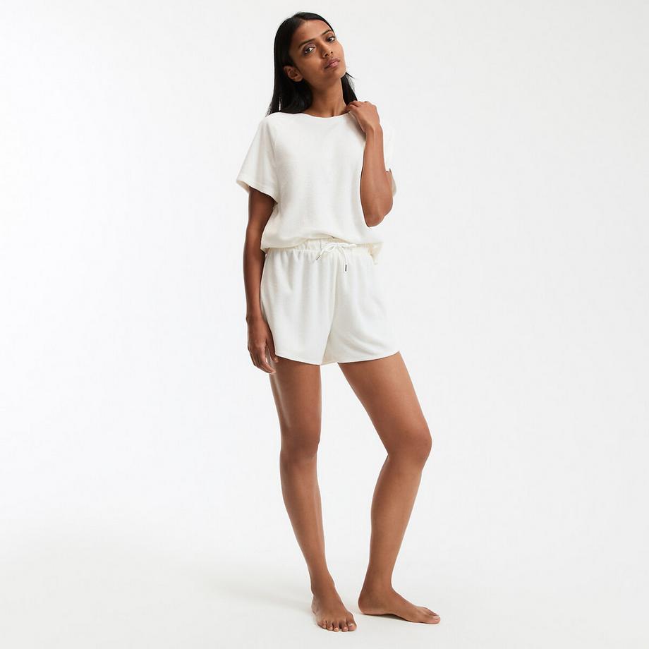 La Redoute Collections Frottee Kurzpyjama  