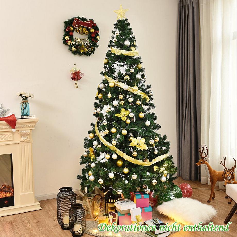 Northix Sapin de Noël artificiel, support en métal  
