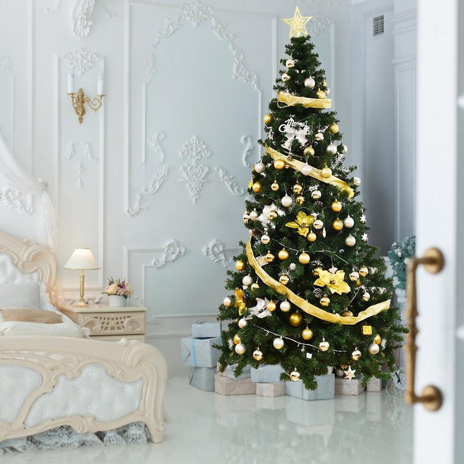 Northix Sapin de Noël artificiel, support en métal  