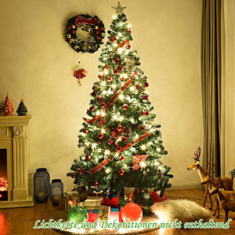 Northix Sapin de Noël artificiel, support en métal  