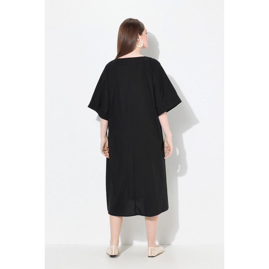 Ulla Popken Tunique Encolure Tunique Manches Courtes  