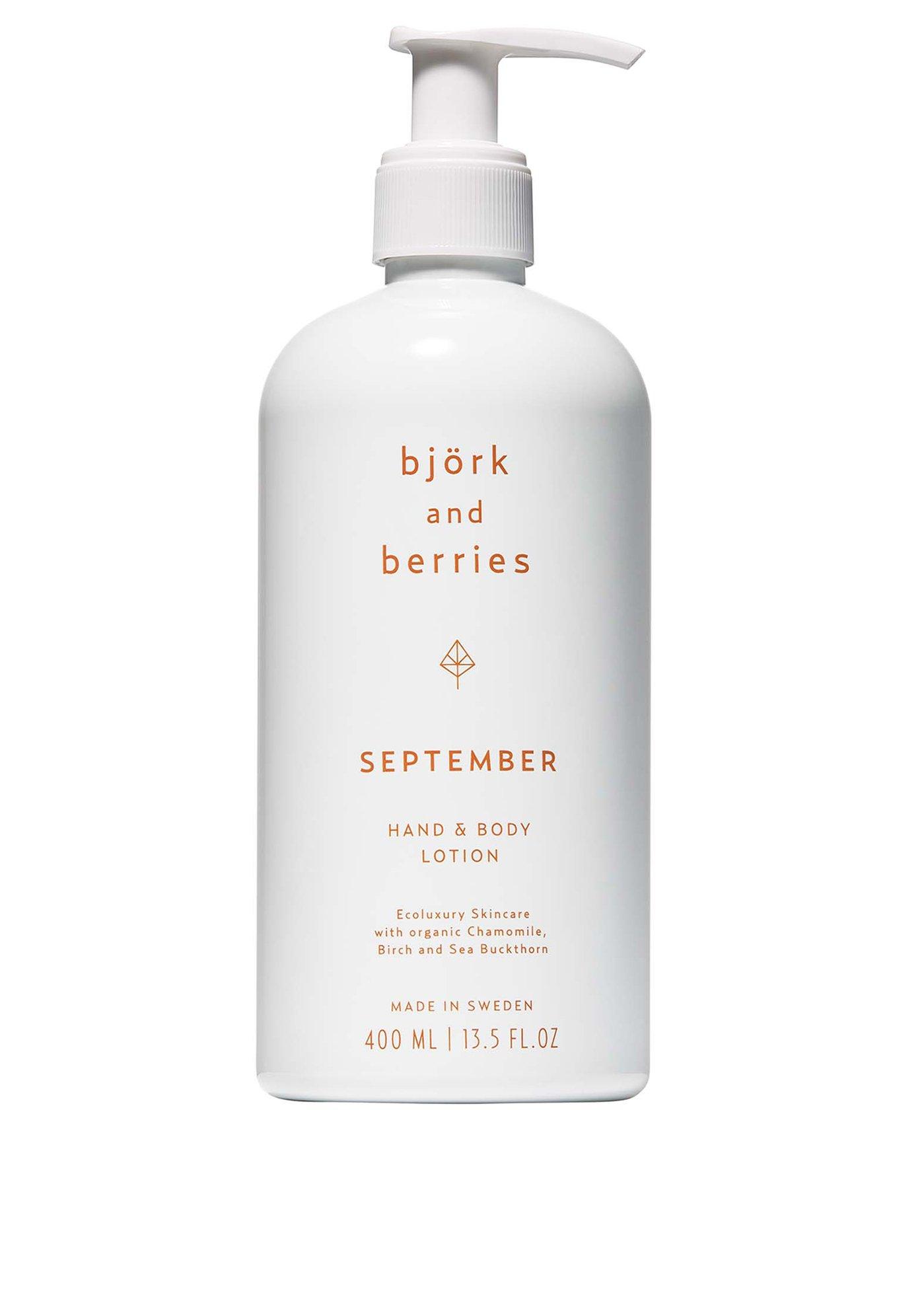 Björk & Berries  hygiène personnelle September Hand & Body Lotion 