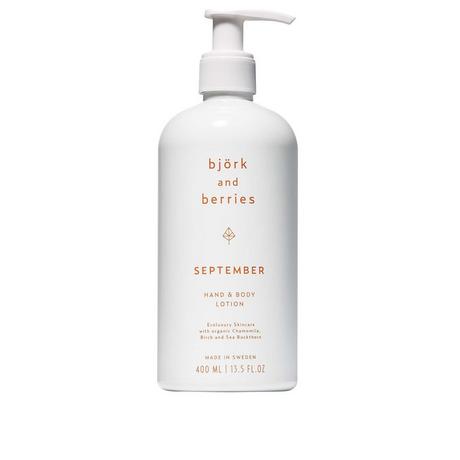 Björk & Berries  hygiène personnelle September Hand & Body Lotion 