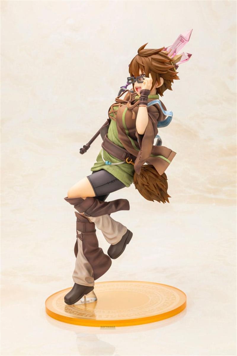 KOTOBUKIYA  YuGiOh! PVC Statue Aussa the Earth Charmer 