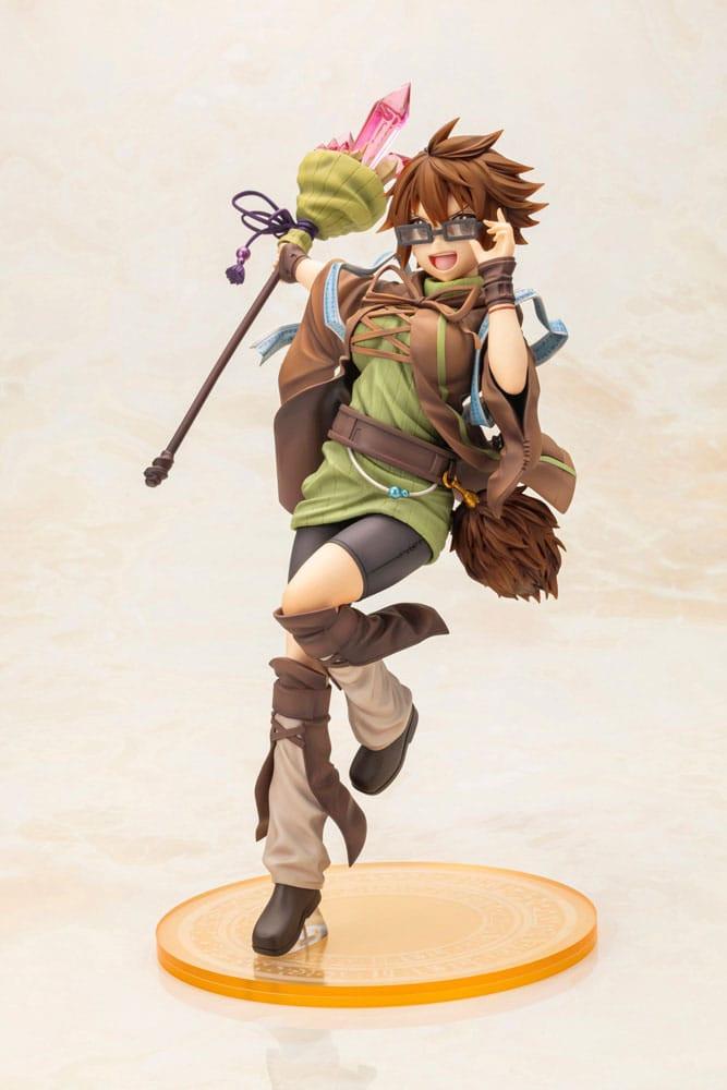 KOTOBUKIYA  YuGiOh! PVC Statue Aussa the Earth Charmer 