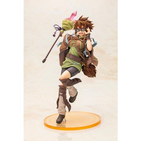 KOTOBUKIYA  YuGiOh! PVC Statue Aussa the Earth Charmer 