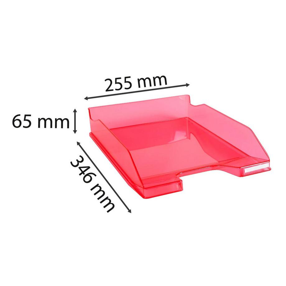 Exacompta Vaschetta portacorrispondenza Combo Midi traslucida - x 6  