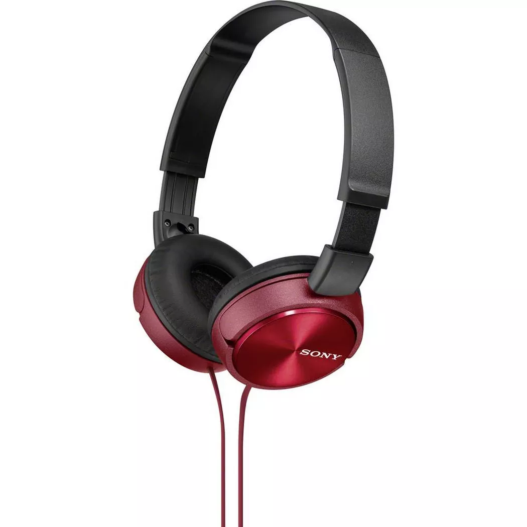 Sony On-Ear-Kopfhörer MDR-ZX310 Schwarz; Rot