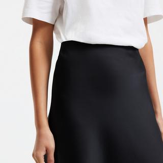 La Redoute Collections Ausgestellter Maxirock aus mattem Satin  