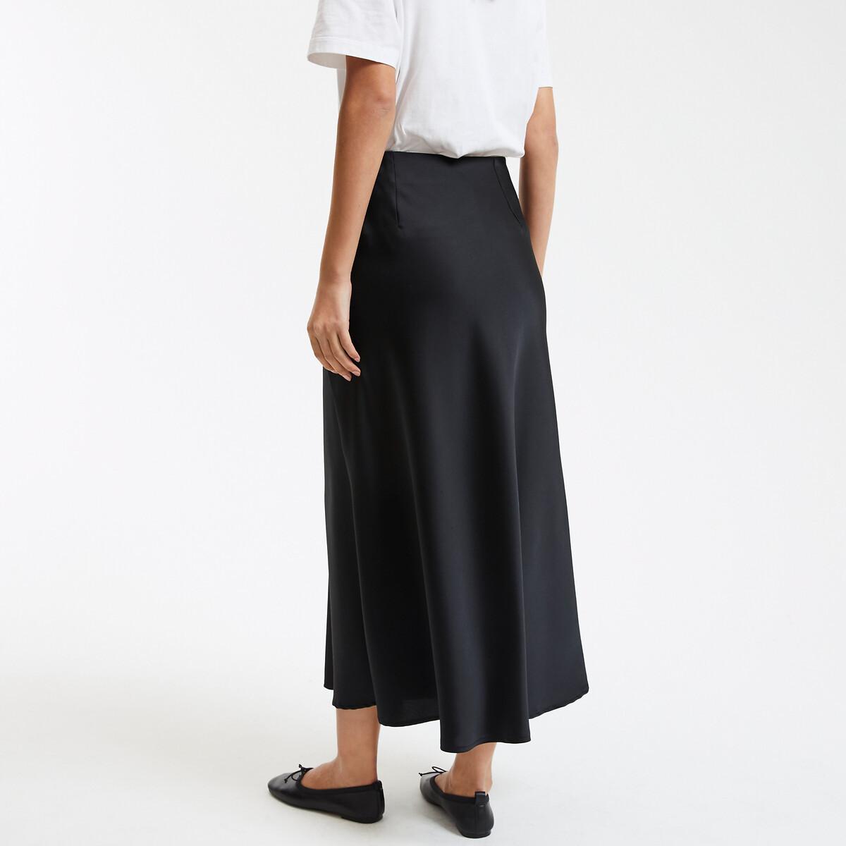 La Redoute Collections Ausgestellter Maxirock aus mattem Satin  