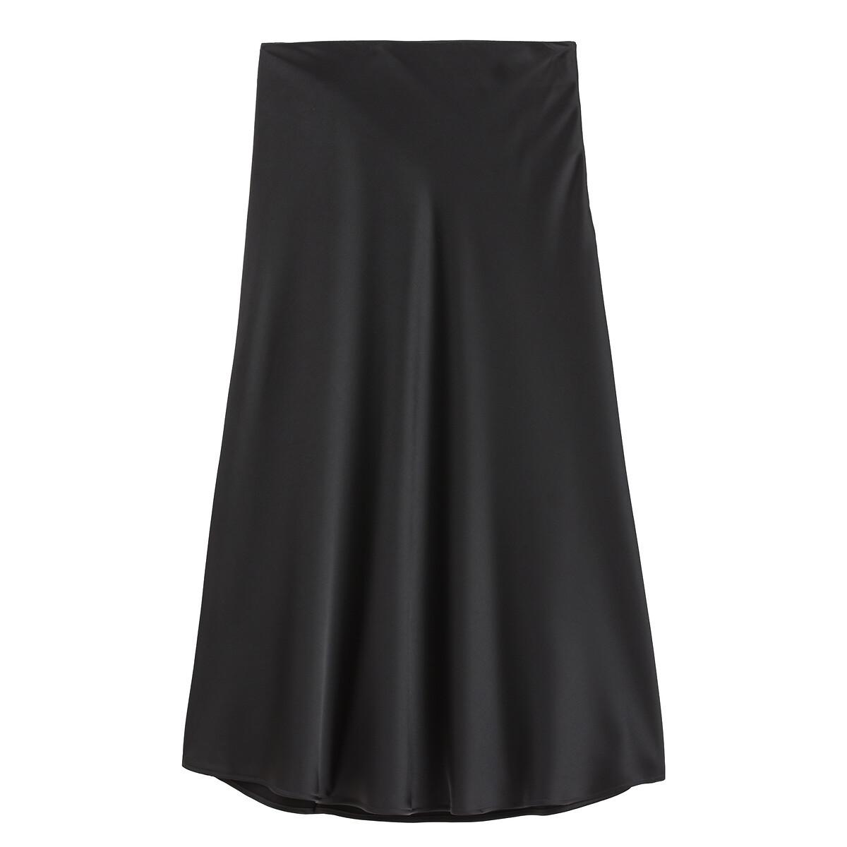 La Redoute Collections Ausgestellter Maxirock aus mattem Satin  